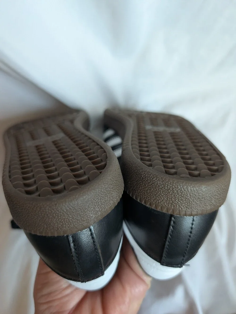 adidas Kids Black and White Samba Sneakers